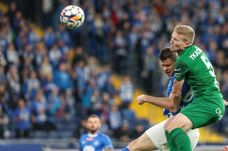 Football. Betclic I Liga. Ruch Chorzow - Warta Poznan. 25.10.2024