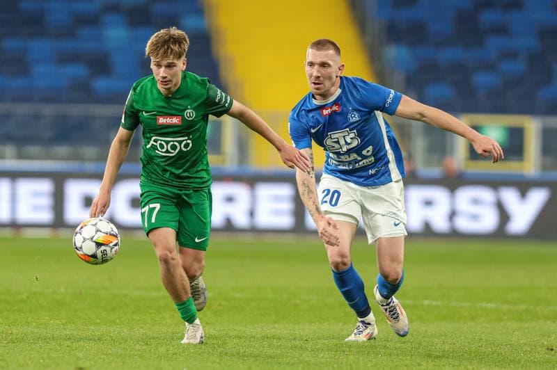 Football. Betclic I Liga. Ruch Chorzow - Warta Poznan. 25.10.2024