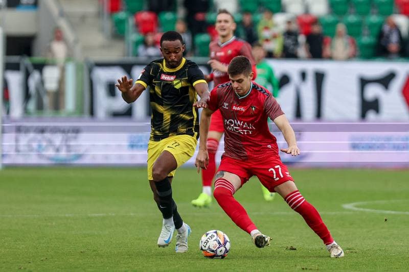 Football. Betclic II liga. Zaglebie Sosnowiec - Wieczysta Krakow. 26.10.2024