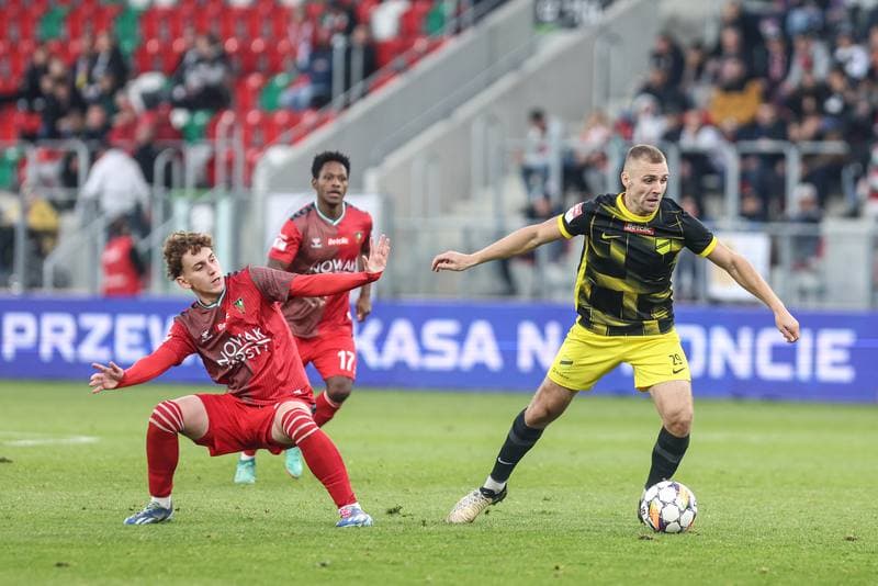 Football. Betclic II liga. Zaglebie Sosnowiec - Wieczysta Krakow. 26.10.2024