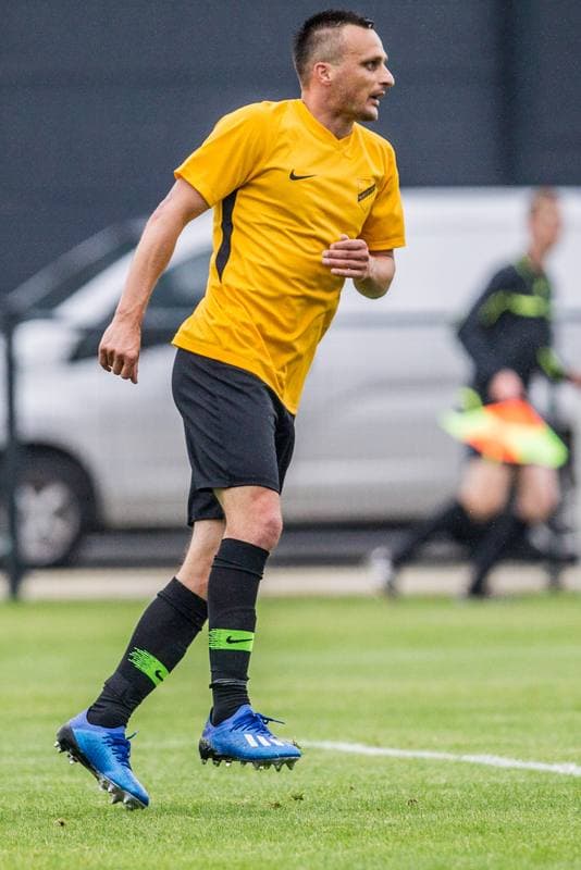 Football. Sparing. LKS Goczalkowice Zdroj - Wieczysta Krakow. 11.07.2020