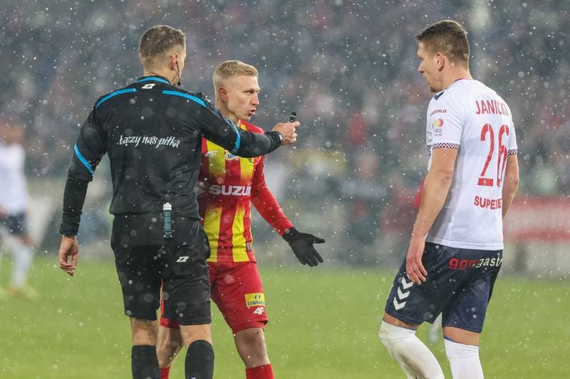 Football. PKO BP Ekstraklasa. Gornik Zabrze - Korona Kielce. 06.04.2023