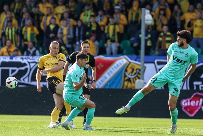 Football. PKO BP Ekstraklasa. GKS Katowice - Slask Wroclaw. 20.10.2024