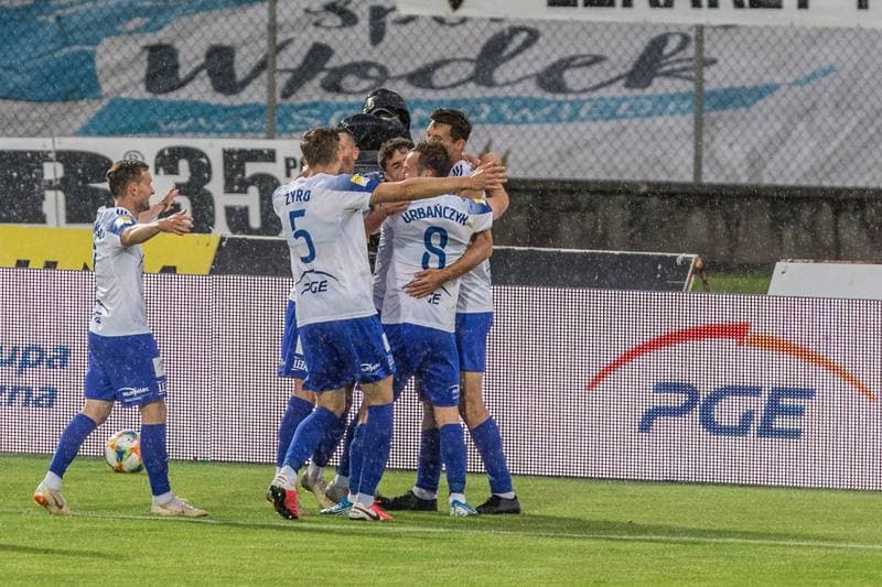 Football. Fortuna I Liga. Zaglebie Sosnowiec - Stal Mielec. 17.07.2020