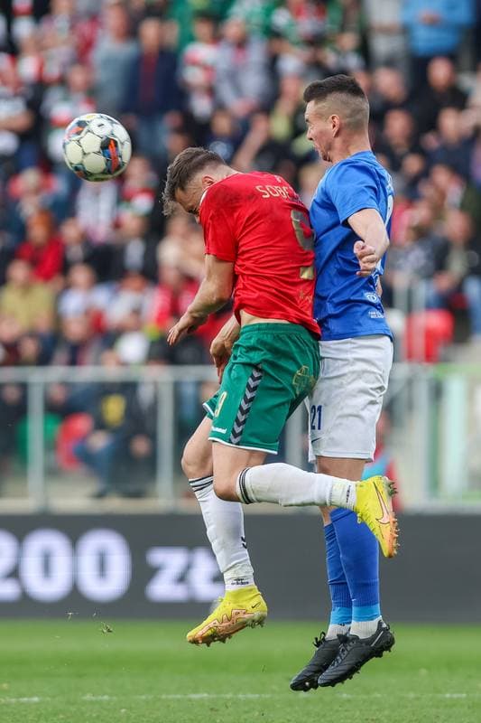 Football. Fortuna I Liga. Zaglebie Sosnowiec - Ruch Chorzow. 15.04.2023