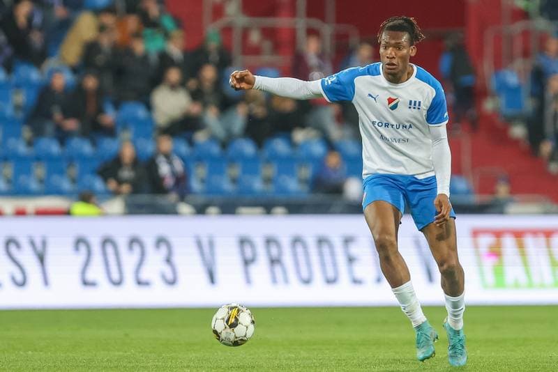 Football. Fortuna:Liga. Banik Ostrava - Viktoria Plzen. 16.04.2023