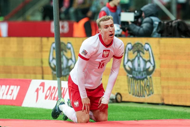 Football. UEFA Nations League. Poland - Scotland. 18.11.2024