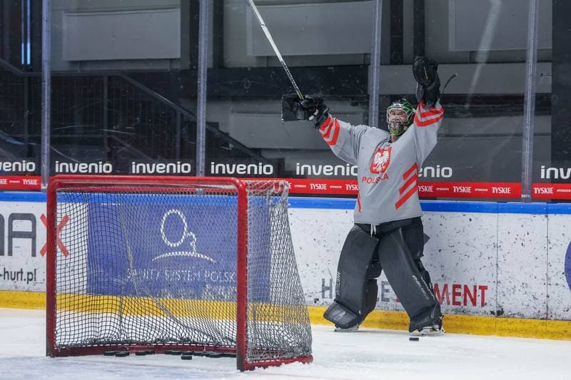 Ice Hockey. Poland national team. Training. 17.04.2023