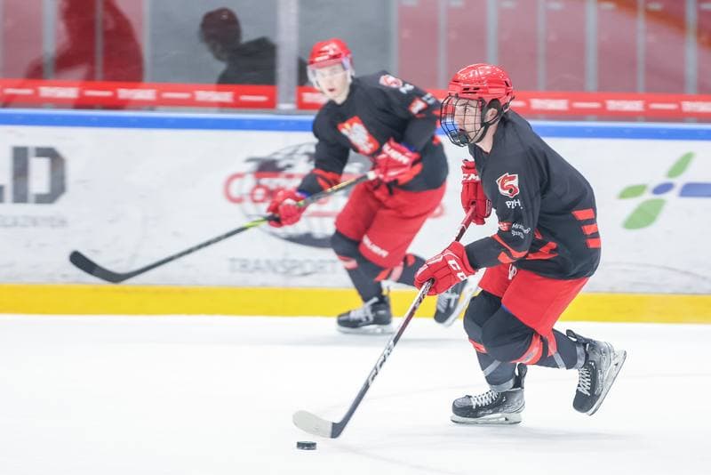 Ice Hockey. Poland national team. Training. 17.04.2023