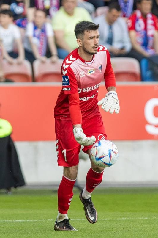 Football. PKO BP Ekstraklasa. Gornik Zabrze - Slask Wroclaw. 23.04.2023