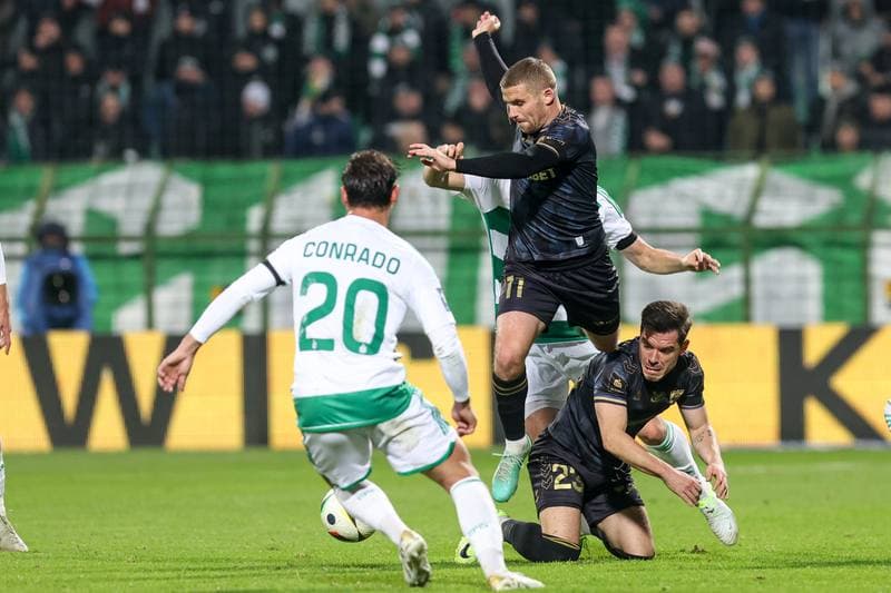 Football. PKO BP Ekstraklasa. GKS Katowice - Lechia Gdansk. 30.11.2024