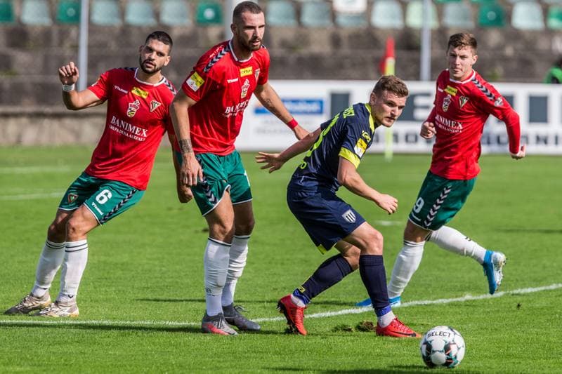 Football. Fortuna I Liga. Zaglebie Sosnowiec - Sandecja Nowy Sacz. 03.10.2020