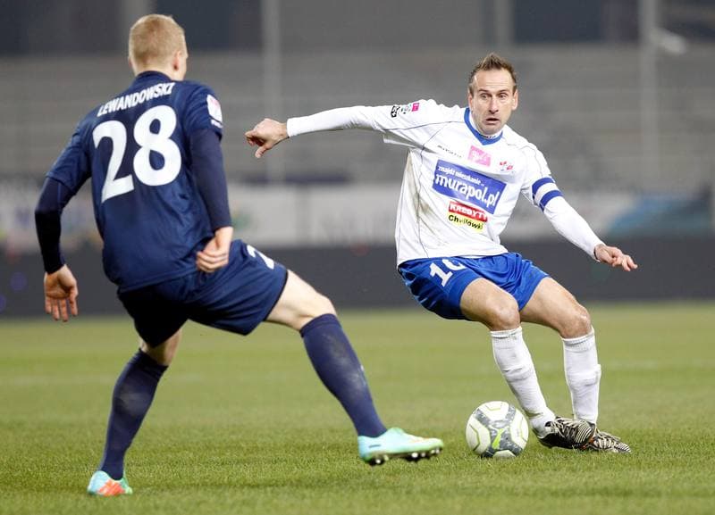 Football. T-Mobile Ekstraklasa. Podbeskidzie Bielsko Biala - Pogon Szczecin. 03.03.2014