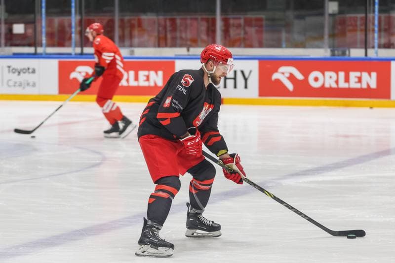 Ice Hockey. Poland national team. Training. 24.04.2023