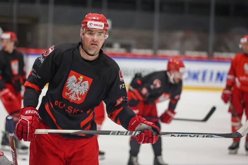 Ice Hockey. Poland national team. Training. 24.04.2023
