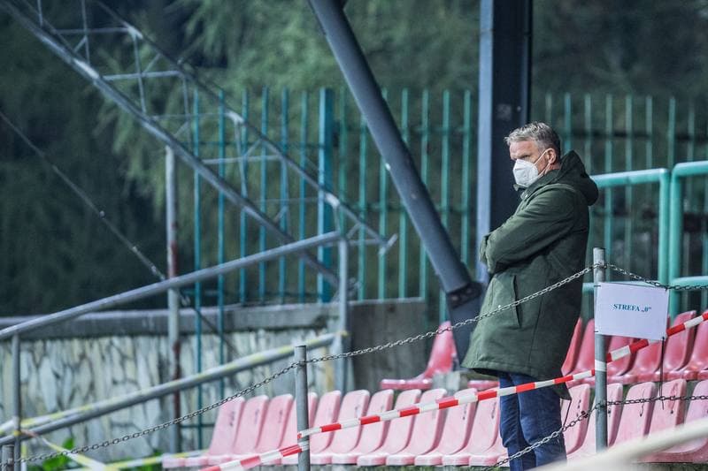 Football. Fortuna I Liga. Zaglebie Sosnowiec - Korona Kielce. 07.11.2020