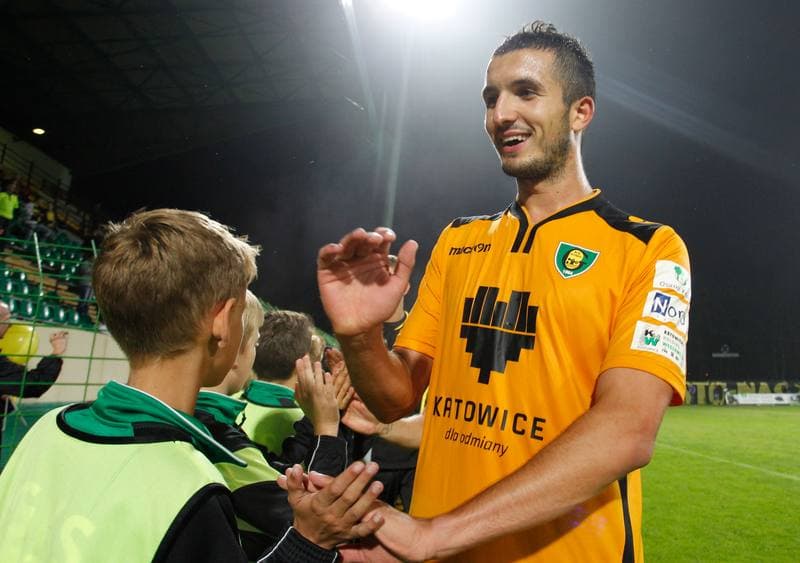 Football. I Liga. GKS Katowice - Pogon Siedlce. 20.09.2014