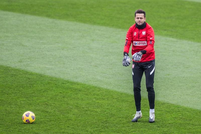Football. Poland national team. Training. 12.11.2020
