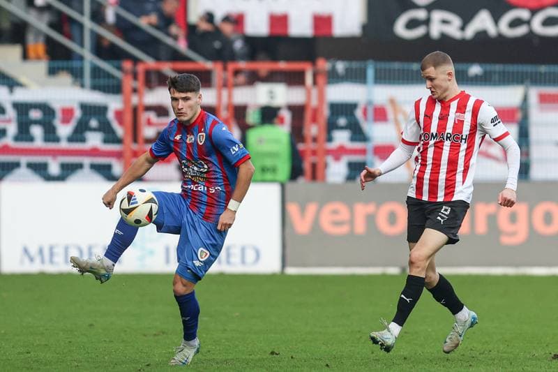 Football. PKO BP Ekstraklasa. Piast Gliwice - Cracovia Krakow. 08.12.2024