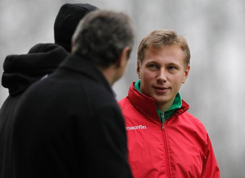 Football. GKS Katowice. Training. 12.01.2015
