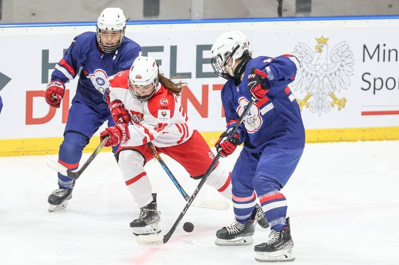 Ice Hockey. IIHF Women's Olympic Qualifiers. Poland - Chinese Taipei. 12.12.2024