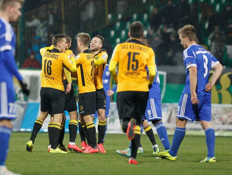Football. I Liga. GKS Katowice - Miedz Legnica. 29.11.2014