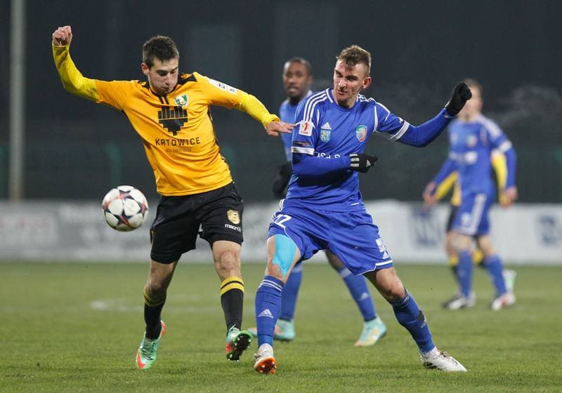 Football. I Liga. GKS Katowice - Miedz Legnica. 29.11.2014