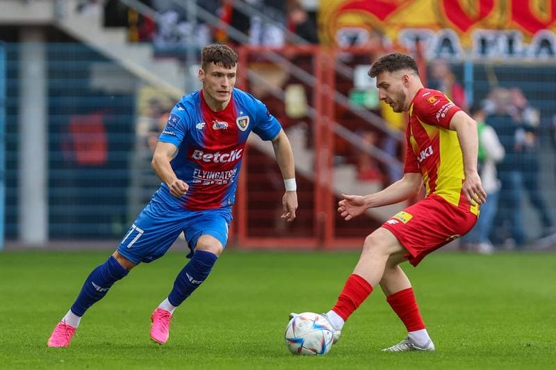 Football. PKO BP Ekstraklasa. Piast Gliwice - Korona Kielce. 12.05.2023