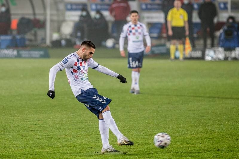 Football. PKO BP Ekstraklasa. Gornik Zabrze - Pogon Szczecin. 27.11.2020