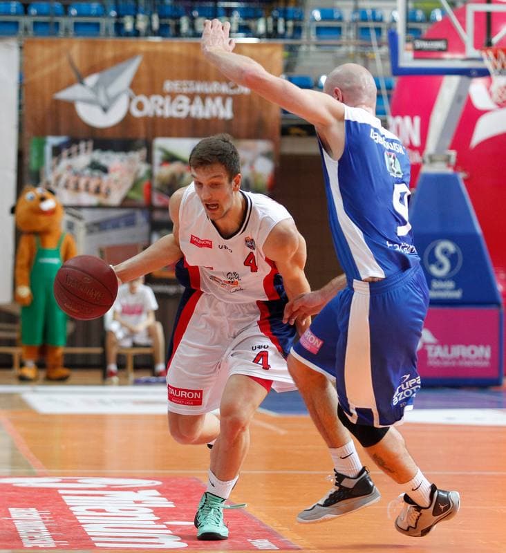 Basketball. Tauron Basket Liga. MKS Dabrowa Gornicza - AZS Koszalin. 15.04.2025
