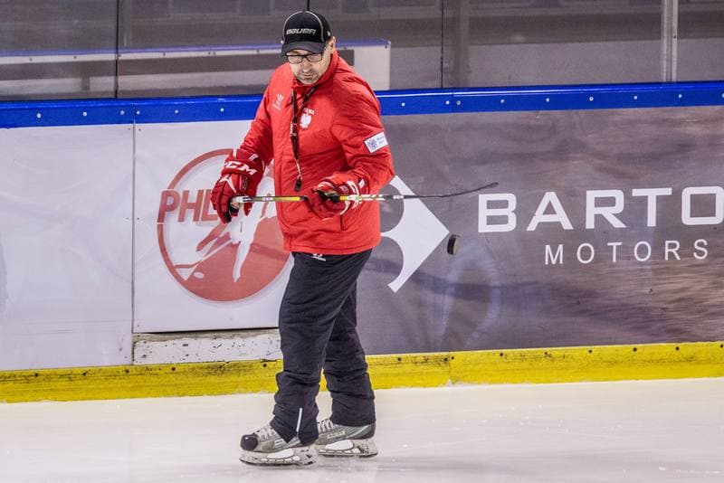 Ice Hockey. Poland national team. Training. 15.12.2020
