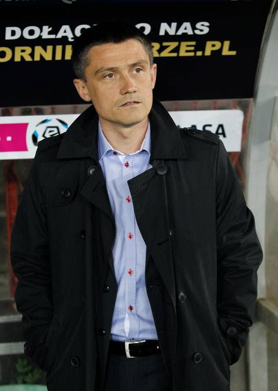 Football. T-Mobile Ekstraklasa. Gornik Zabrze - Zawisza Bydgoszcz. 29.04.2015