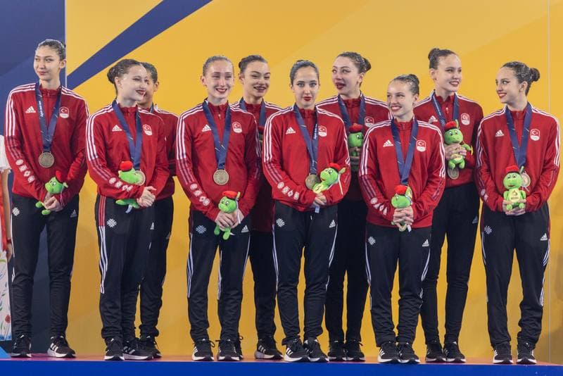 Artistic Swimming. European Games. Team Free Routine Combination. 23.06.2023