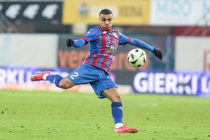 Football. PKO BP Ekstraklasa. Piast Gliwice - Stal Mielec. 21.02.2025