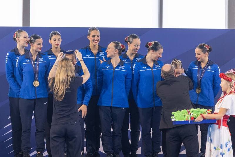 Artistic Swimming. European Games. Team Free Routine Combination. 23.06.2023