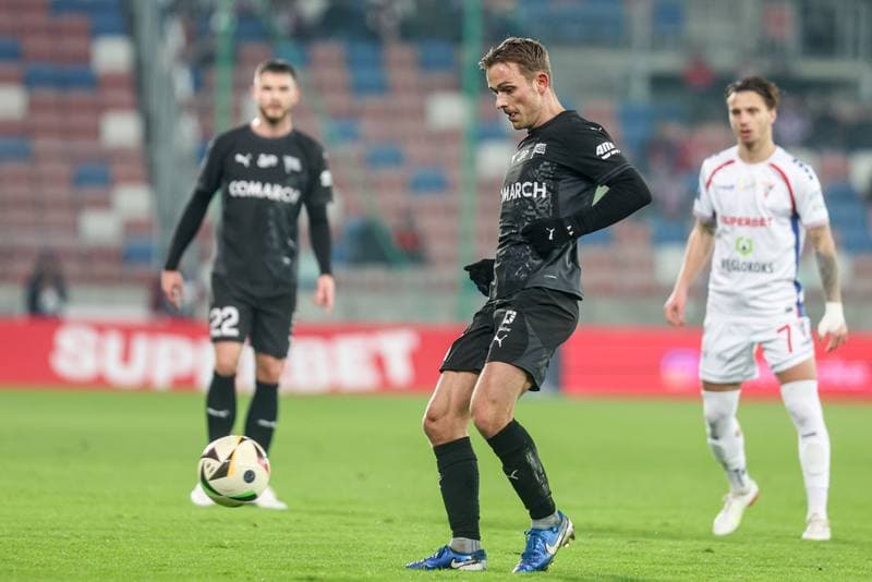 Football. PKO BP Ekstraklasa. Gornik Zabrze - Cracovia Krakow. 28.02.2025