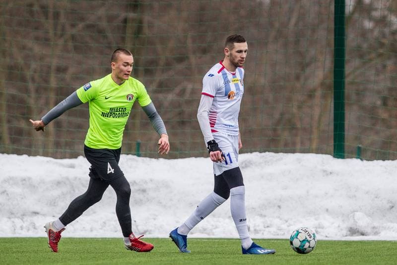 Football. Sparing. Odra Opole - Puszcza Niepolomice. 22.01.2021