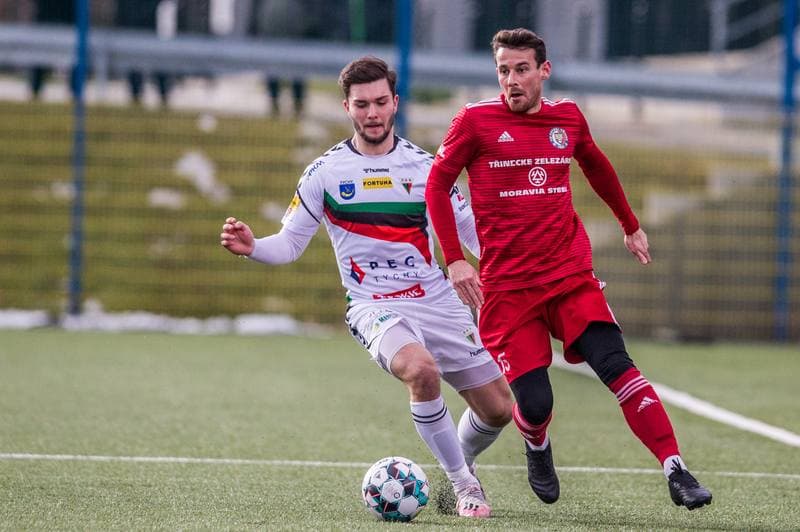 Football. Sparing. GKS Tychy - Fotbal Trinec. 23.01.2021