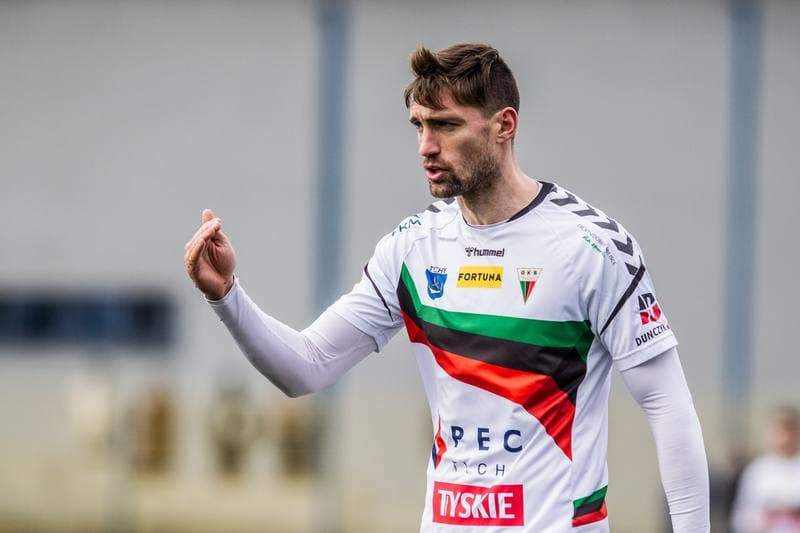 Football. Sparing. GKS Tychy - Fotbal Trinec. 23.01.2021
