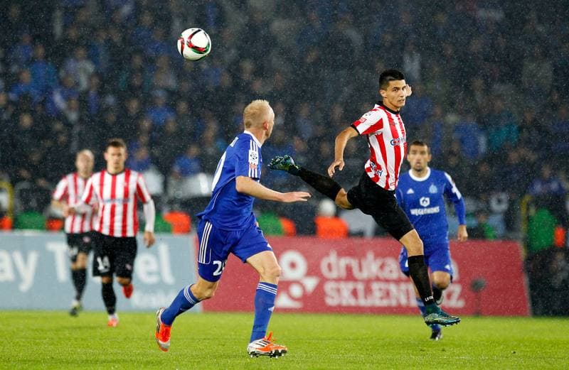 Football. T-Mobile Ekstraklasa. Cracovia Krakow - Ruch Chorzow. 02.06.2015