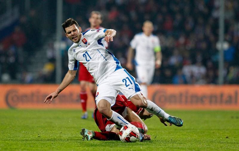 Football. UEFA Euro 2016 Qualifiers. Slovakia - Belarus. 09.10.2015