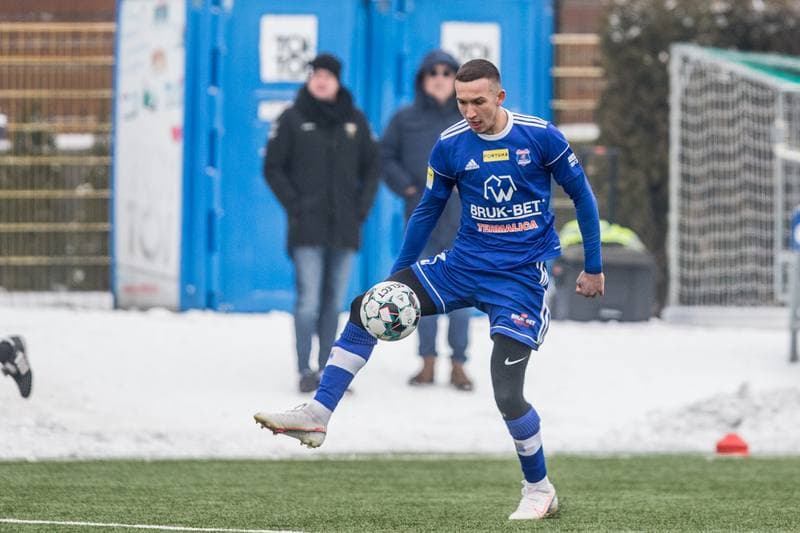 Football. Sparing. GKS Tychy - Bruk-Bet Termalica Nieciecza. 10.02.2021