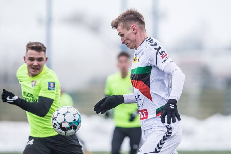 Football. Sparing. GKS Tychy - Puszcza Niepolomice. 13.02.2021