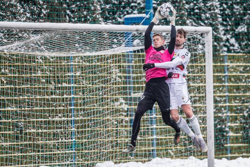 Football. Sparing. GKS Tychy - Puszcza Niepolomice. 13.02.2021