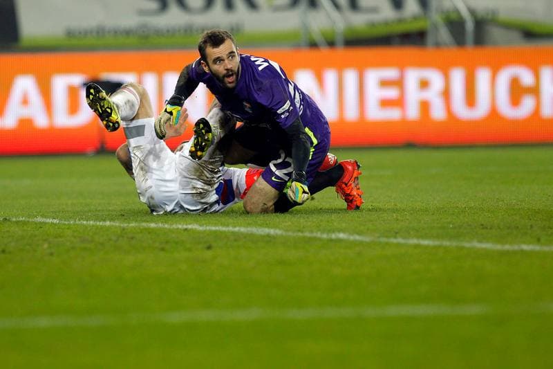 Football. PKO BP Ekstraklasa. Gornik Zabrze - Termalica Bruk Bet Nieciecza. 12.12.2015