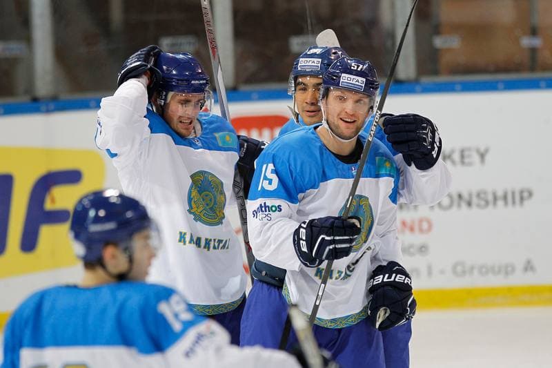 Ice Hockey. EIHC. Kazakhstan - France. 17.12.2015