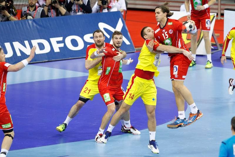 Handball. EHF Euro 2016. Macedonia - Norway. 25.01.2016