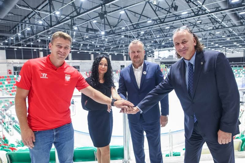 Ice Hockey. Polish Ice Hockey Federation. Press Conference. 03.08.2023
