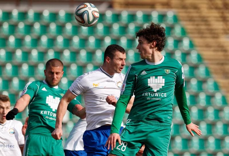 Football. Sparing. GKS Katowice - Stal Mielec. 27.02.2016