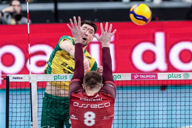 Volleyball. PlusLiga. Aluron CMC Warta Zawiercie - Asseco Resovia Rzeszow. 29.03.2025